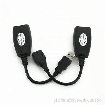 Adaptador de extensor USB de 50m para fêmea Balun